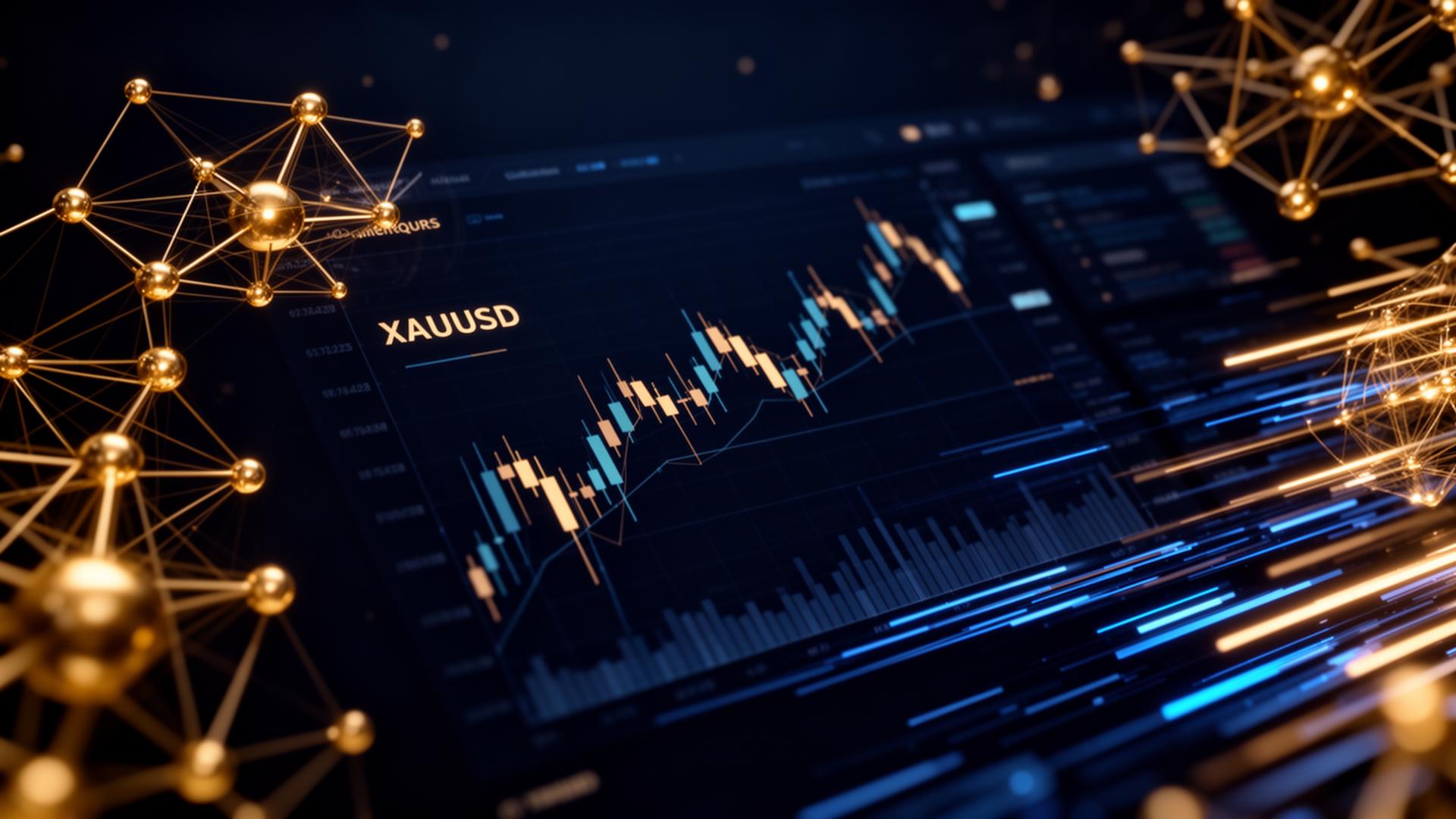 Atlas AI trading suite — gold trading dashboard with neural network